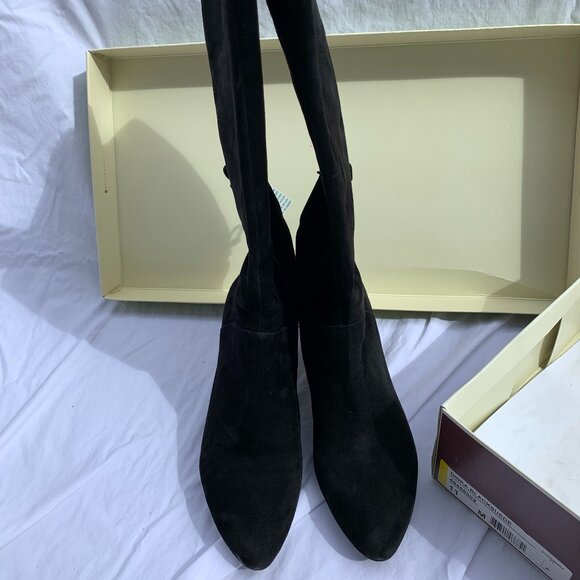 Black Suede Dinka Boots size 11 by Naturalizer - Picture 2 of 16